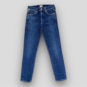 Citizens of Humanity Rocket Crop Premium Vintage Jeans in Carmel